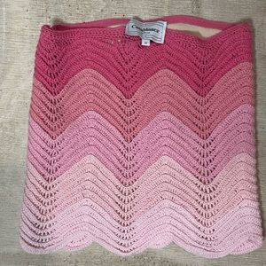 Casablanca 3 toned pink skirt